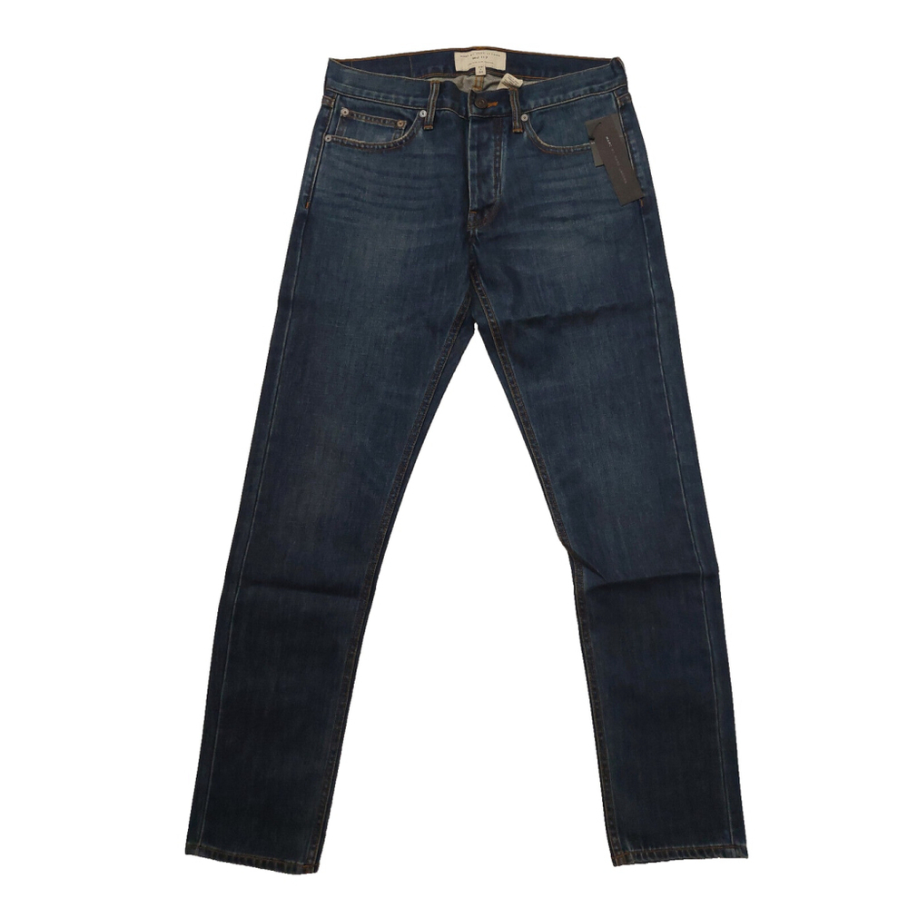 Marc By Marc Jacobs Mj 117 Low Rise Slim Tapered Indigo Blue Jeans 29x34 $198